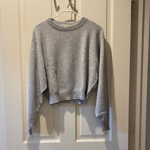 Brunello Cucinelli Light Gray Women's Sweater, sz M